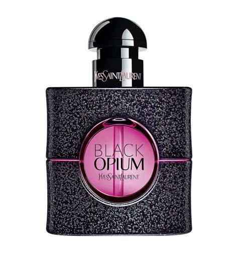 ysl perfume black opium scent.